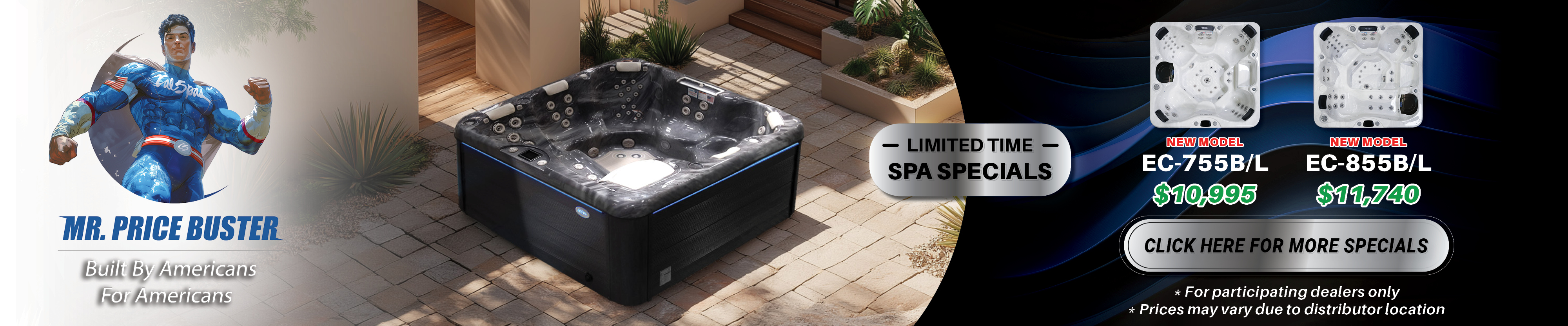 Calspas hot tub being used in a family setting - LeagueCity
